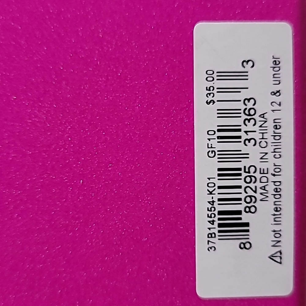 new! NWT in box! BETSEY JOHNSON key fob star magic sparkle purse charm logo tags - Picture 3 of 17